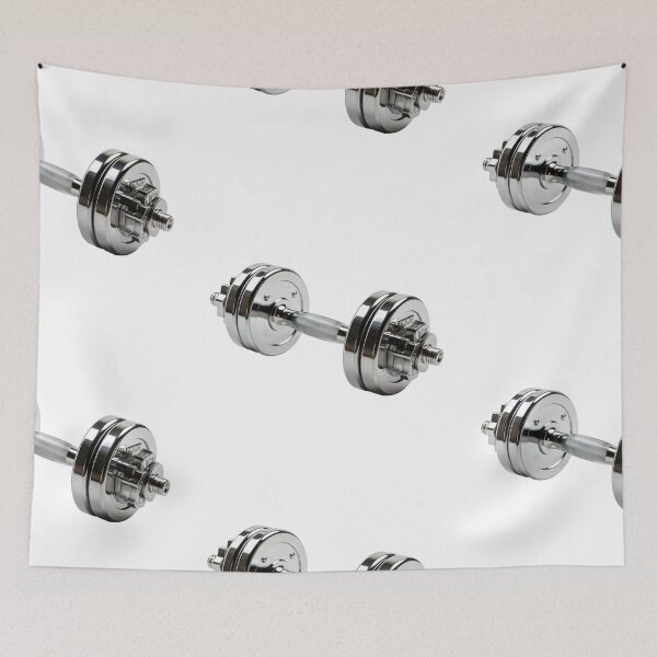 Item preview, Crossfit dumbell on transparent background designed and sold by MiraCleAI.