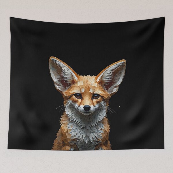 Item preview, Geometric Fox designed and sold by Taans-Creation.