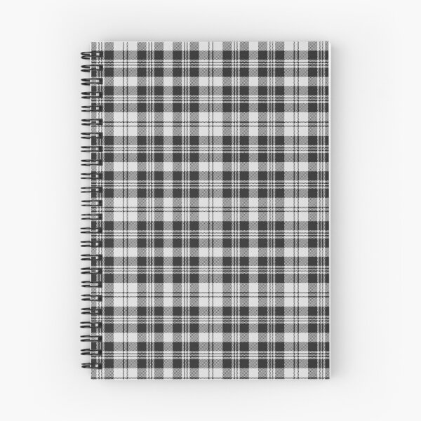 Item preview, Scott Black and White Modern Tartan - Detailed designed and sold by DiscoGypsyFish.