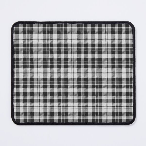 Item preview, Scott Black and White Modern Tartan - Detailed designed and sold by DiscoGypsyFish.