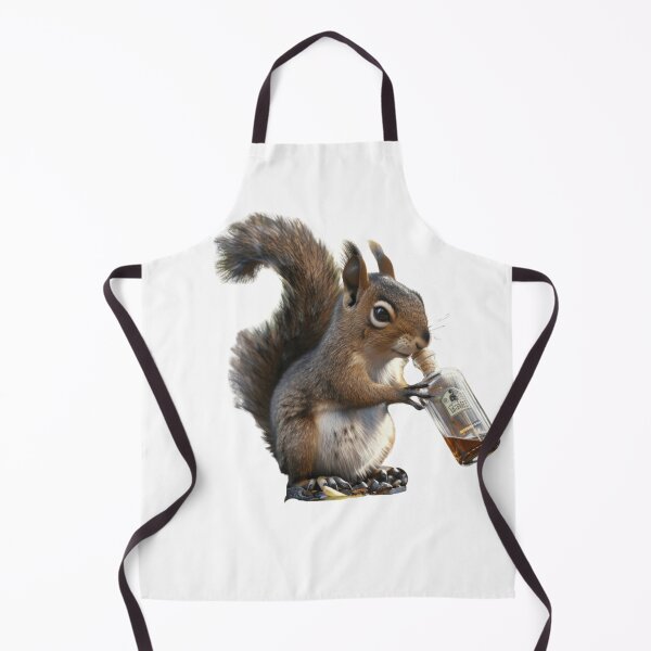 Item preview, Squirrel drinks whiskey - Белка пьет виски - wiewiórka pije whisky designed and sold by SLAVIC WORLD.