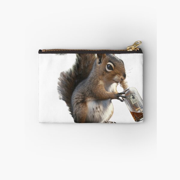 Item preview, Squirrel drinks whiskey - Белка пьет виски - wiewiórka pije whisky designed and sold by SLAVIC WORLD.