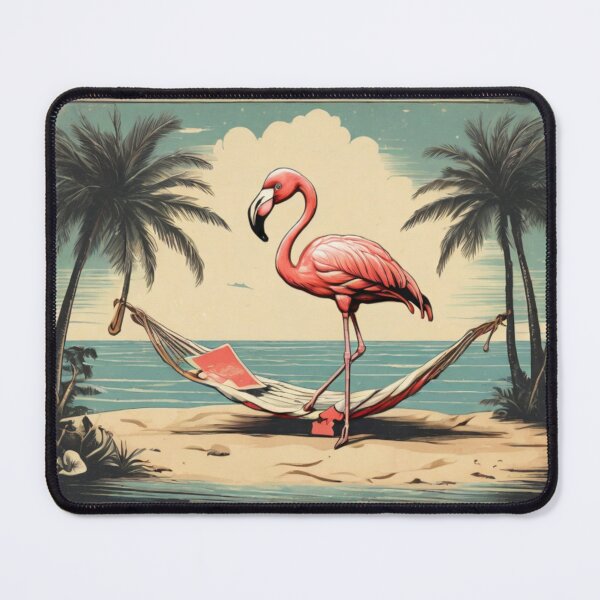 Item preview, Tropical Beach Flamingo designed and sold by NeatThingLover.