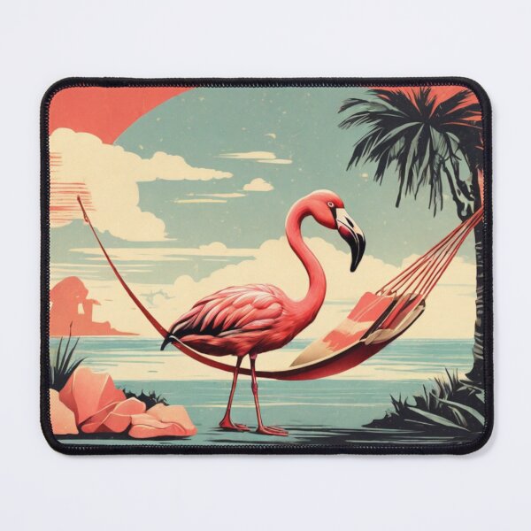 Item preview, Beachside Flamingo designed and sold by NeatThingLover.