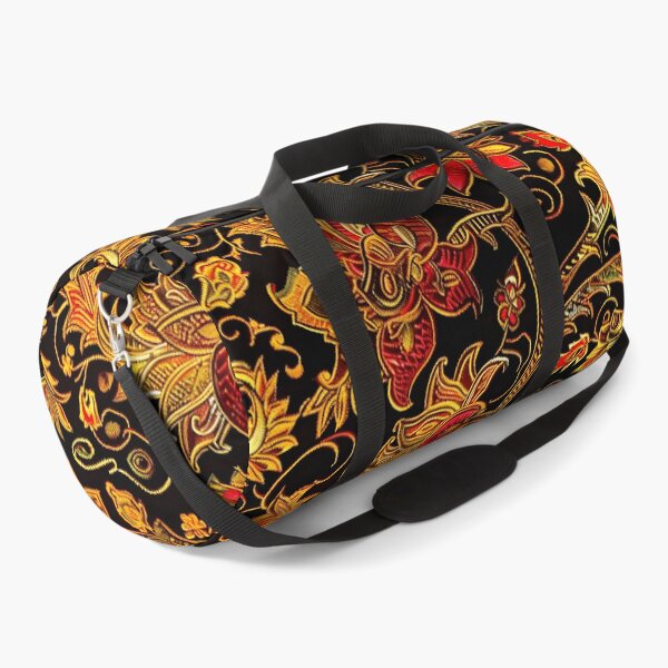 Item preview, Thai silk pattern with intricate paisley and floral designs designed and sold by DMay-art.