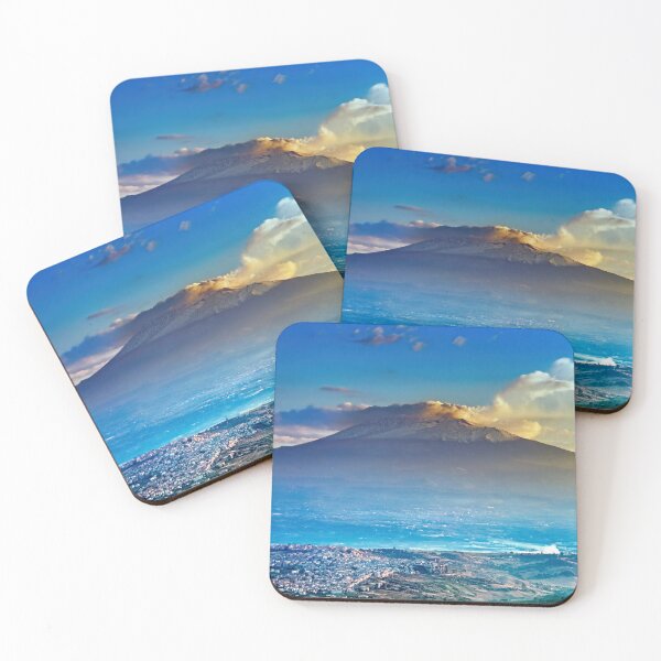 Item preview, Snowcapped Mt. Etna: Majestic Volcanic Peak Over Motta Sant' Anastasia designed and sold by William A. McCarthy.