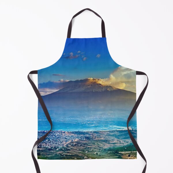 Item preview, Snowcapped Mt. Etna: Majestic Volcanic Peak Over Motta Sant' Anastasia designed and sold by William A. McCarthy.