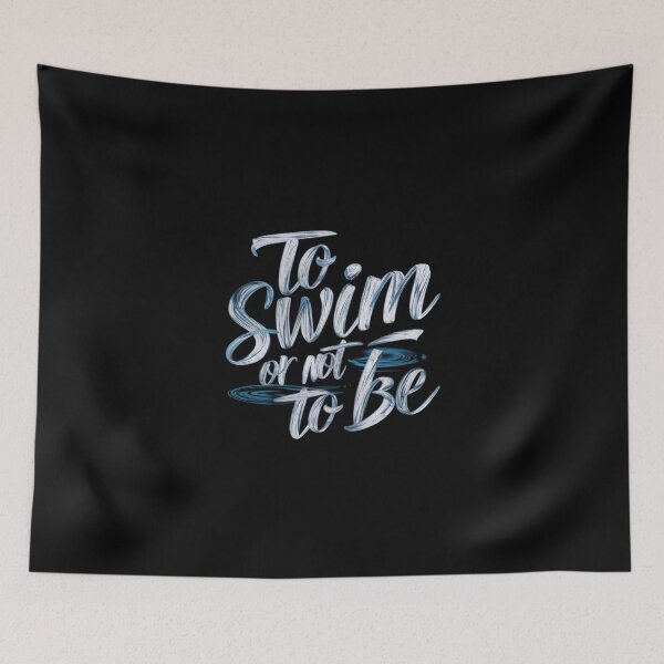 Item preview, To Swim or Not to Be designed and sold by blakfrog.