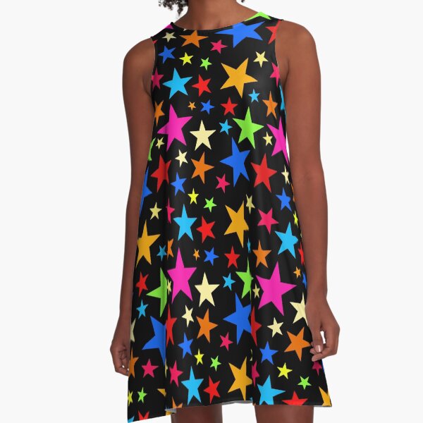 Item preview, Colorful star pattern designed and sold by coloryourwings.