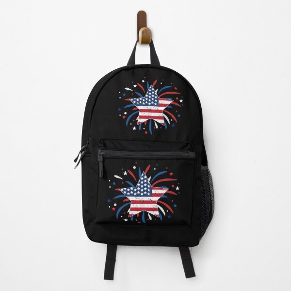 Item preview, Patriotic American Dad, 4th of July Fathers Day, Independence Day Dad, American Flag Fireworks Dad designed and sold by WanderTravels.