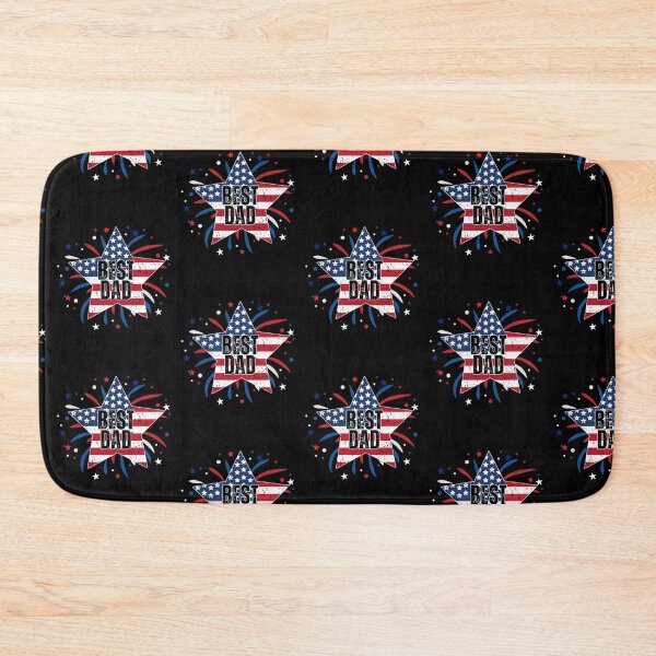 Item preview, Patriotic American Dad, 4th of July Fathers Day, Independence Day Dad, American Flag Fireworks Dad designed and sold by WanderTravels.