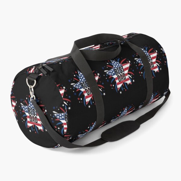 Item preview, Patriotic American Dad, 4th of July Fathers Day, Independence Day Dad, American Flag Fireworks Dad designed and sold by WanderTravels.