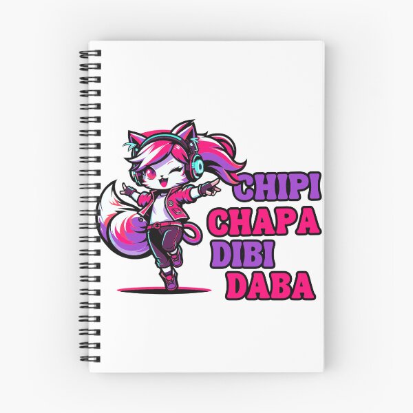 Item preview, Chipi Chapa Dibi Daba Dancing Cartoon Cat designed and sold by Peppermonkeys.