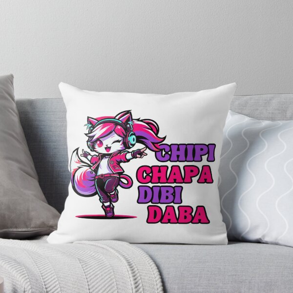 Item preview, Chipi Chapa Dibi Daba Dancing Cartoon Cat designed and sold by Peppermonkeys.