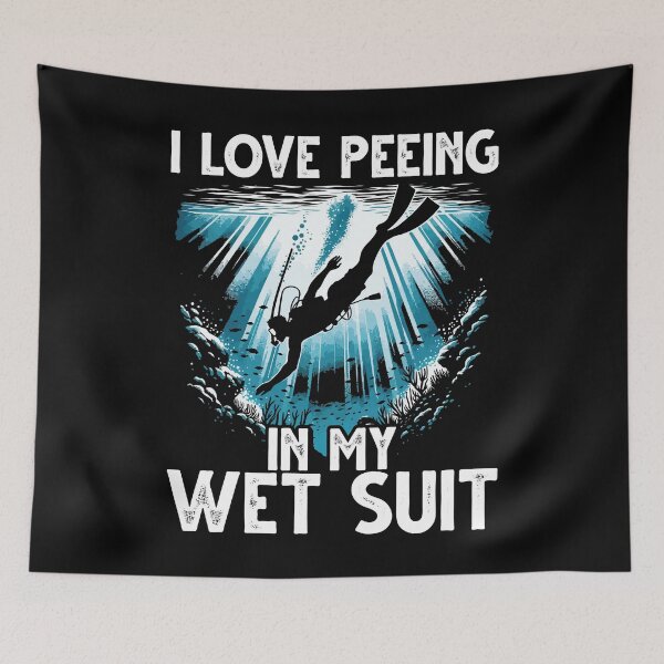 Item preview, Diving I love peeing my wet suit designed and sold by divesimplydive.