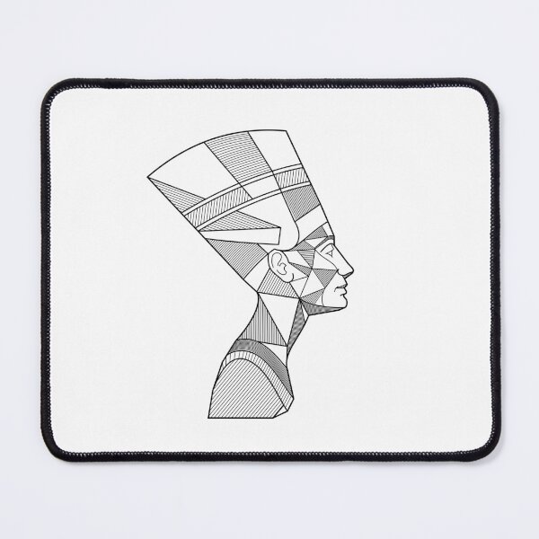Item preview, Nefertiti Egyptian Queen (B&W) designed and sold by Mariel  Toigo.