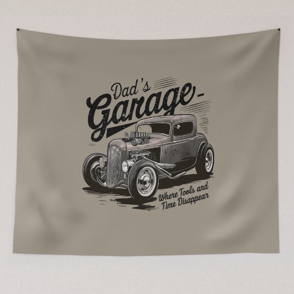 Item preview, Dad's garage designed and sold by JansenGS.