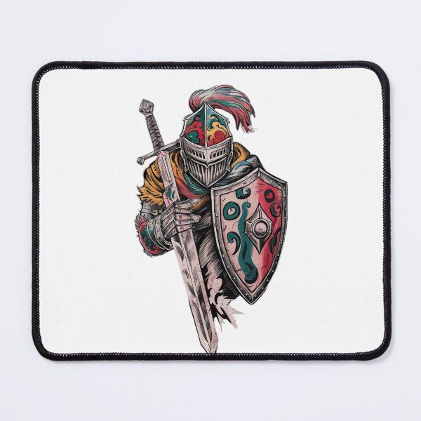 Item preview, knight with shield and sword designed and sold by 123ks.