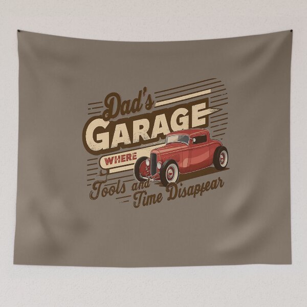 Item preview, Dad's garage designed and sold by JansenGS.
