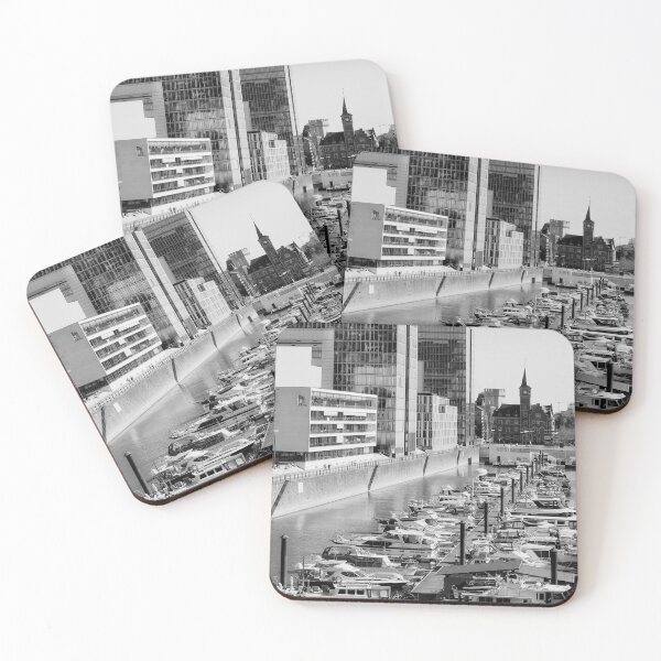 Item preview, Black and White Ship Harbour designed and sold by Bunmigraphics .