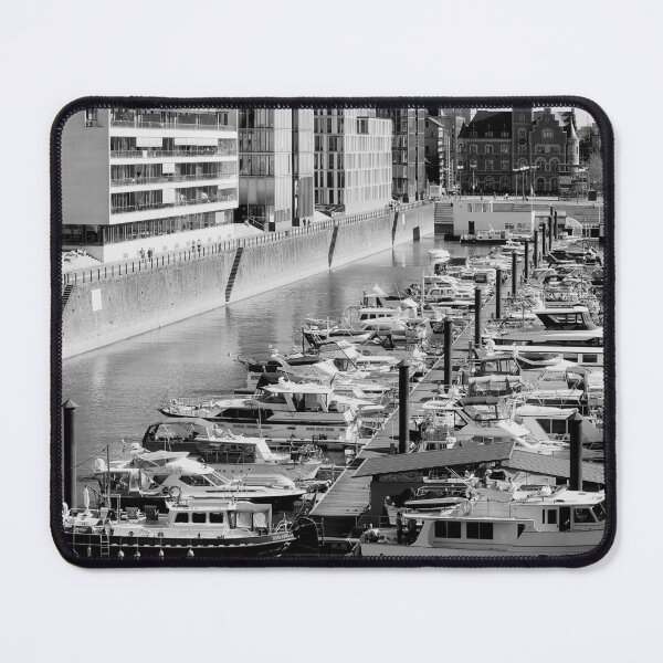 Item preview, Black and White Ship Harbour designed and sold by Bunmigraphics .
