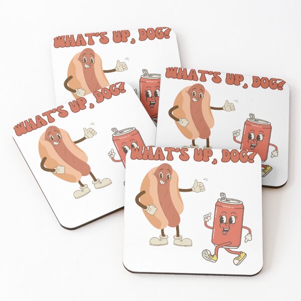 Item preview, What's up, dog? retro designed and sold by im-a-librarian.