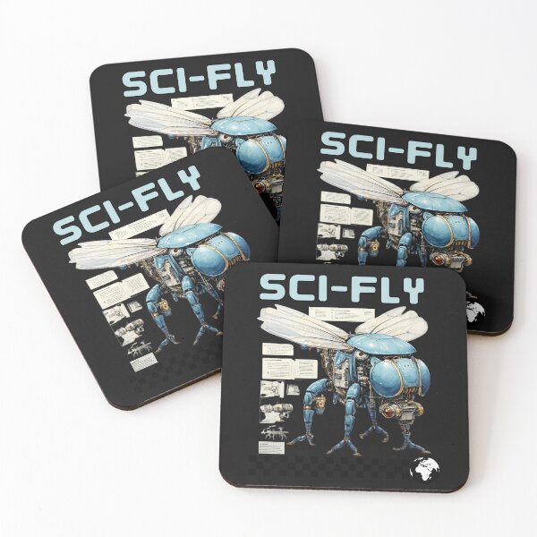 Item preview, Sci-Fly Robotic Insect Graphic T-Shirt, Futuristic Tech Insect Design, Sci-Fi Enthusiast Gift, Unique Cyber Insect Art, Geek Chic Tee designed and sold by MTJ-Mushrooms.
