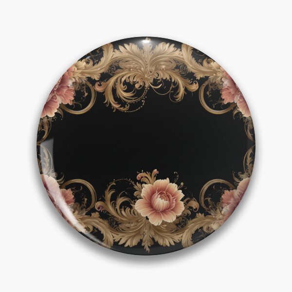 Artikelvorschau, Opulente Vintage Blumenränder entworfen und verkauft von Sadia Jannat.