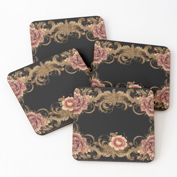 Item preview, Opulent Vintage Floral Borders designed and sold by Sadia  Jannat.
