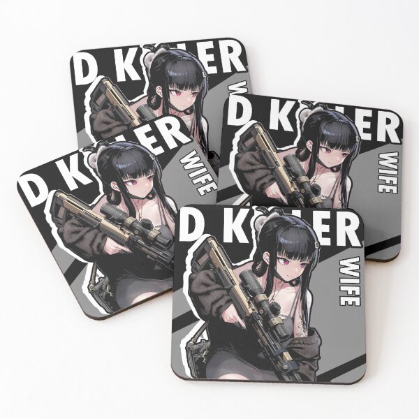Item preview, D killer wife Nikke Shirt fan waifu goddess of victory nikke stickers gift case Nikke T-shirt designed and sold by ItemWaifuArt.