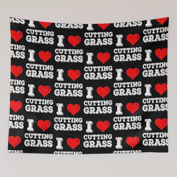 Item preview, I Love Cutting Grass Funny Yardwork Lawncare designed and sold by Guarddogdrive.