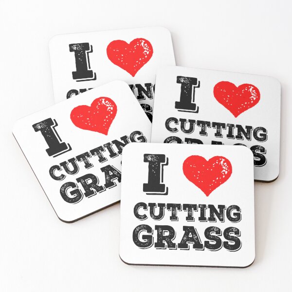 Item preview, I Love Cutting Grass Funny Yardwork Lawncare designed and sold by Guarddogdrive.