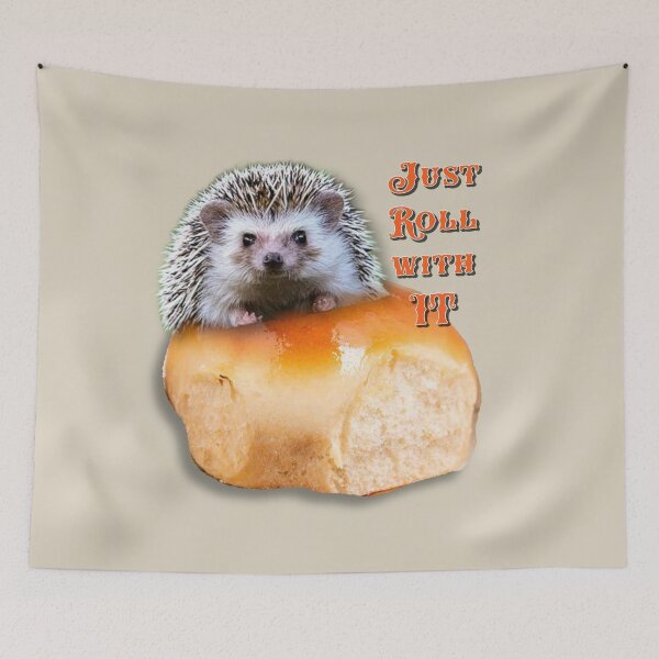 Item preview,  CUTE   HEDGEHOG roll with it designed and sold by THE AMERICAN TEEVANGELIST.
