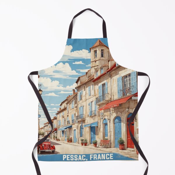 Item preview, Pessac France Vintage Travel Tourism designed and sold by TravelersGems.