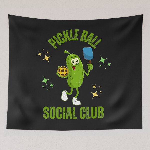 Item preview, Funny Pickle Ball Social Club designed and sold by AlienOccupation.