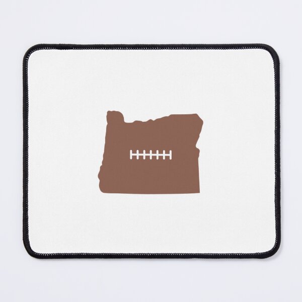 Item preview, Oregon State Outline Football Stitch designed and sold by US States Merch.