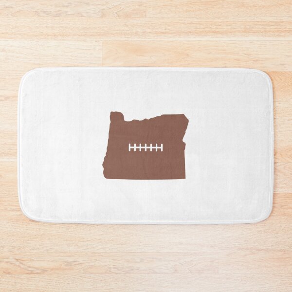 Item preview, Oregon State Outline Football Stitch designed and sold by US States Merch.