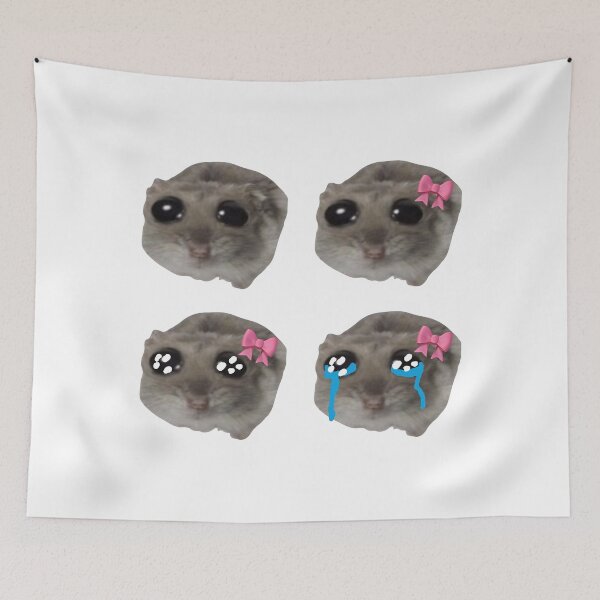 Item preview, Sad Hamster Meme Pack designed and sold by funkyst.