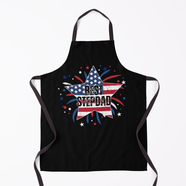 Item preview, Best Stepdad, Patriotic American Stepdad, 4th of July Fathers Day, Independence Day Stepdad, American Flag Fireworks Stepdad designed and sold by WanderTravels.