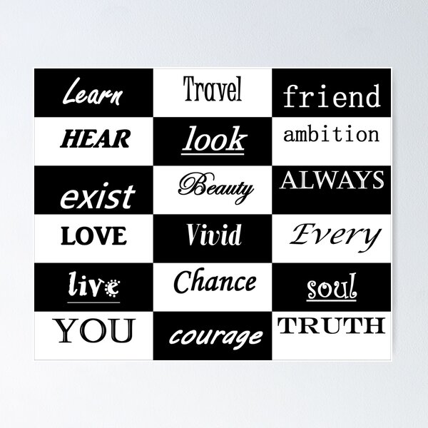 Item preview, Words designed and sold by KelseyJB16.
