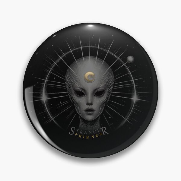 Item preview, STRANGER FRIENDS, Aliens, Extraterrestrial, UFO, FirstContact, designed and sold by CrisMor-Art.