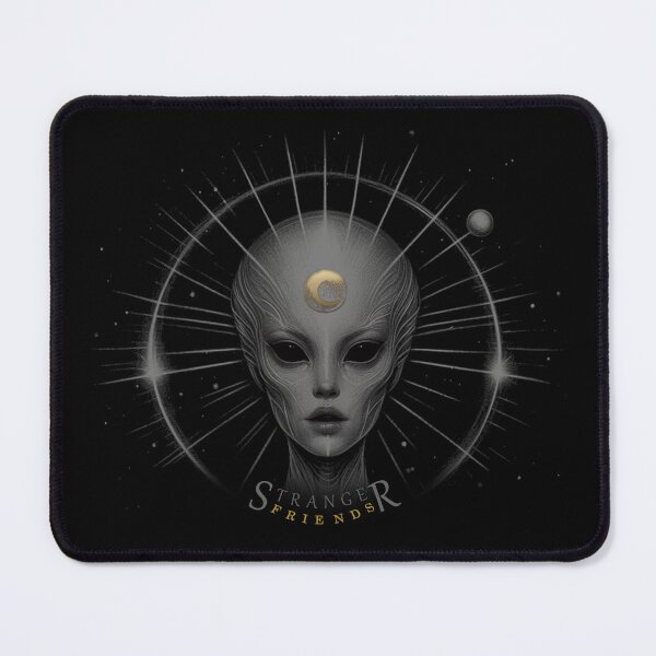 Item preview, STRANGER FRIENDS, Aliens, Extraterrestrial, UFO, FirstContact, designed and sold by CrisMor-Art.