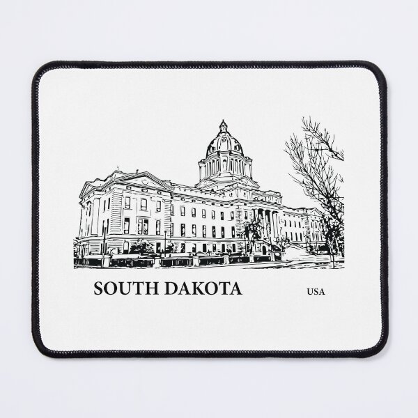 Item preview, South Dakota State USA designed and sold by Lakeric.