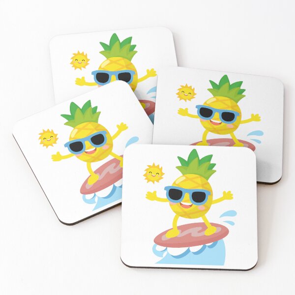 Item preview, Pineapple Playing surfboard, Pineapple Surfboard Summer, fruit hello summer designed and sold by NoeySmiley55.