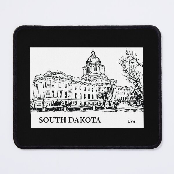 Item preview, South Dakota State USA designed and sold by Lakeric.