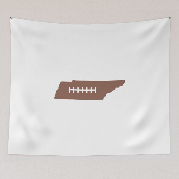 Item preview, Tennessee State Outline Football Stitch designed and sold by US States Merch.