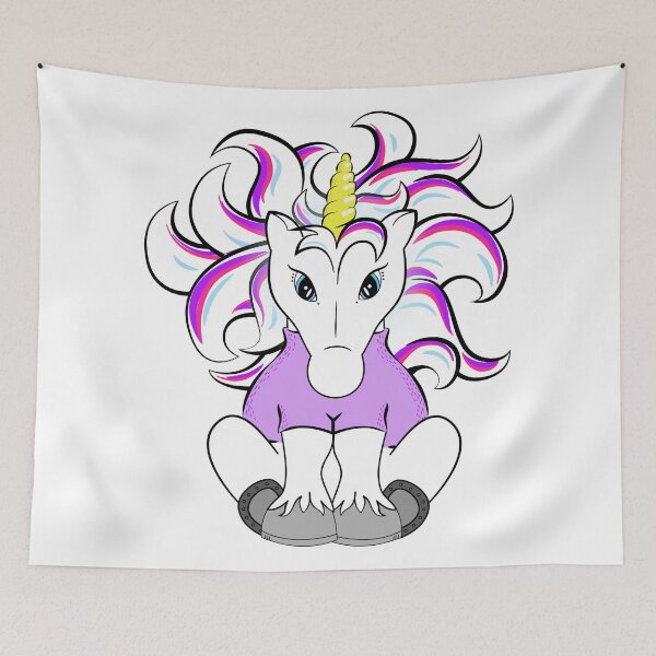 Item preview, Unicorn in a Turtleneck designed and sold by Otter-Grotto.