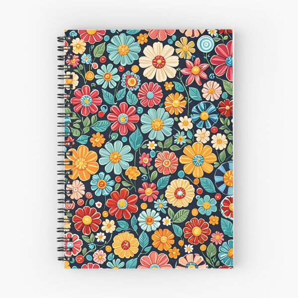 Item preview, Flowers and Leaves Pattern designed and sold by AJSRPrints.