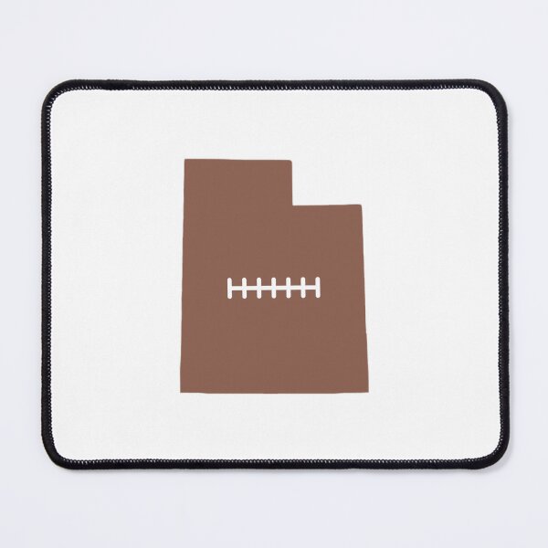 Item preview, Utah State Outline Football Stitch designed and sold by US States Merch.
