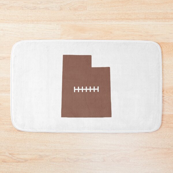 Item preview, Utah State Outline Football Stitch designed and sold by US States Merch.
